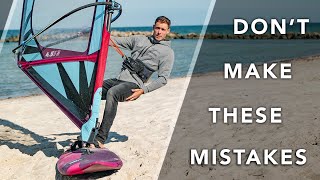 ❌ 3 MISTAKES almost EVERY WINDSURFER makes [upl. by Narton]