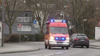 BMA Alarm DLK und ELW der Freiwilligen Feuerwehr Kelsterbach [upl. by Gokey]