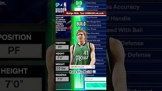 Best Builds on NBA 2K25 How to Make a Dirk Build nba2k25 2k25 [upl. by Belford]