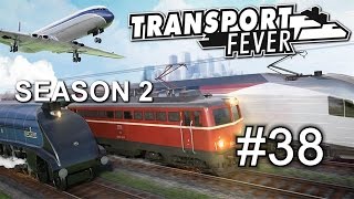 Transport Fever  Season 2  GÜTER AUF DIE SCHIENE 38 GERMAN DEUTSCH Lets Play [upl. by Holihs]