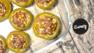 Peperoni Ripieni di Carne AL FORNO Ricetta Light [upl. by Siradal60]