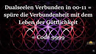 Dualseelen Verbunden in 0011  spüre die Verbundenheit mit dem Leben der Göttlichkeit 9999 [upl. by Netsirt421]