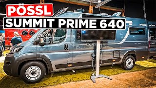 LängsEinzelbetten Luxus Camper 2023 Pössl Summit Prime 640 [upl. by Kylie149]