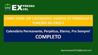 Calendário Perpétuo Completo [upl. by Iahs]