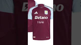 Rating new prem kits Aston Villa [upl. by Rumery13]