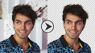 How to Remove Background in Photoshop CC  Using Pen Tool [upl. by Acinad428]