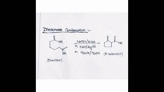 Dieckmann Condensation [upl. by Ahseiyk]