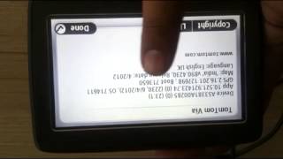HowTo Update Maps on TomTom Via 100120125 GPS Device [upl. by Ayamahs]