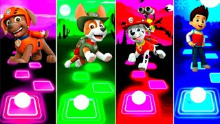 zuma paw patrol 🆚 Tracker 🆚 Marshall 🆚 Ryder 🎶 who is Best [upl. by Ejrog]