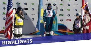 Yulia Galysheva grabs her careers third Moguls win on day 2 in Thaiwoo  Highlights [upl. by Derzon563]