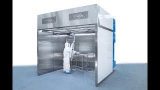 Howorth Air Technology WorkSAFE Downflow Booth [upl. by Eibbil]