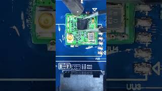 WiFi Module IC Desoldering 🔥😱 electronic daily asmr shorts satisfying oddlysatisfying [upl. by Jemy]