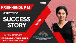 Kerala PSC success story  2nd Grade Overseer  Krishnendu P M  Motivational talk [upl. by Lepper]