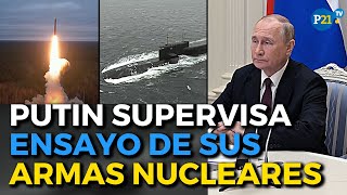 RUSIA ENSAYA una respuesta NUCLEAR MASIVA como respuesta a un posible ataque atómico de OCCIDENTE [upl. by Skelton]