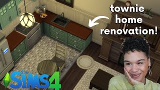 Lets MAKEOVER the TOWNIES  Nair story progression House Renovations Pt2  The Sims 4 [upl. by Yetnruoc204]