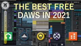 Best Free DAWs Free Software to Make Music 2021 [upl. by Wilscam]