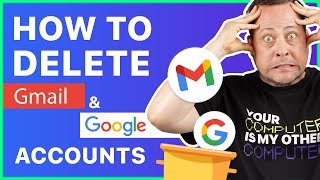 How To Delete Google Account Permanently 2023 Updated [upl. by Chak]