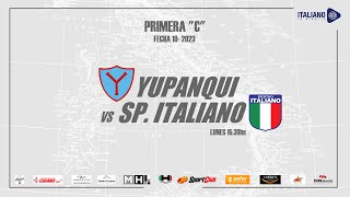 Yupanqui vs Sp Italiano en VIVO  Fecha 19  Torneo Primera C  2023 [upl. by Wake]