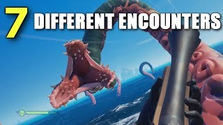 Kraken Face reveal  Sea of Thieves A Pirates Life  Gameplay Trailer Reaction [upl. by Eselahs620]