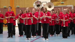 Jugendcamp Marchingband  Show 2016 [upl. by Ohcamac]