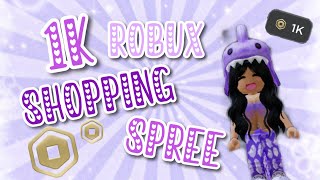 Robux shopping spree [upl. by Louls]