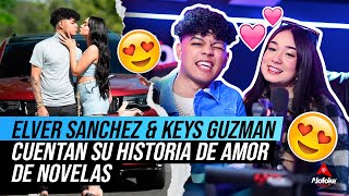 ELVER SANCHEZ amp KEYS GUZMAN CUENTAN SU HISTORIA DE AMOR DE NOVELAS ENTREVISTA EXCLUSIVA [upl. by Cyrill]