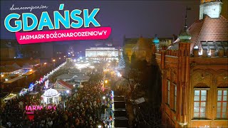 JARMARK BOŻONARODZENIOWY GDAŃSK  Tłumy i kolejki  Gdansk Poland Christmas Market [upl. by Lig]