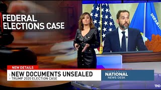 New documents unsealed in trump election case  The National News Desk has a closer look [upl. by Oren]