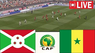 🔴 EN DIRECT  Burundi vs Sénégal  Éliminatoires de la Coupe dAfrique des Nations [upl. by Nyleaj]