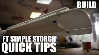 Flite Test  FT Simple Storch Build  Quick Tips [upl. by Dena]