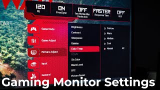 Gaming Monitor Settings [upl. by Reames]