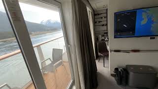 Hurtigruten Roald Amundsen cabin 924 [upl. by Gradey]