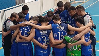 Campeonato Estadual da Federação Paulista de Volleyball Sub 19 Limeira x Volei Mauá [upl. by Refeinnej]