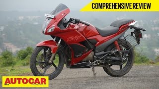 2014 Hero Karizma ZMR  Comprehensive Review  Autocar India [upl. by Goar]