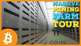 MASSIVE Crypto Mining Farm Tour  Bitcoin Dash and GPU Mining [upl. by Whitehouse]