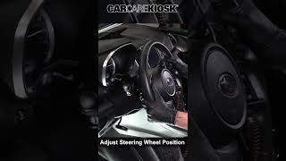 Adjust Your 2022 Subaru Crosstrek Steering Wheel in Seconds Crosstrek SteeringWheel [upl. by Paulina485]