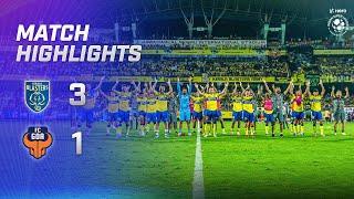 Highlights  Kerala Blasters FC 21 Chennaiyin FC  MW 19 Hero ISL 202223 [upl. by Gage]