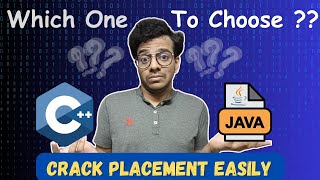 C Vs Java  Which Programming Language is best For Placements [upl. by Arhat559]