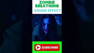 Zombie Breathing Groan Sound Effects Shorts soundeffects [upl. by Carrnan]