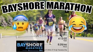 Bayshore Marathon 2023 siempre hermoso MyBayshore23 GlobalRunningDay [upl. by Bohner]