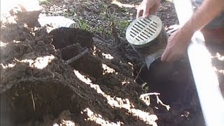 How To Drain Low Spot in Yard Do It Yourself for Homeowners Better than French Drain [upl. by Apps]