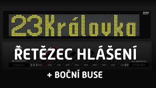 DPP Řetězec hlášení  linka 23 Zvonařka  Královka Jan Vondráček [upl. by Acile]