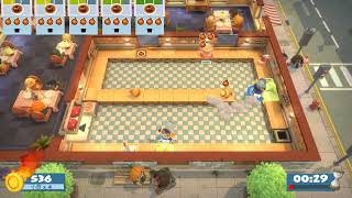 Overcooked All You Can Eat Story 111Single PlayerFour StarsInstant Timer Countdown [upl. by Marielle]