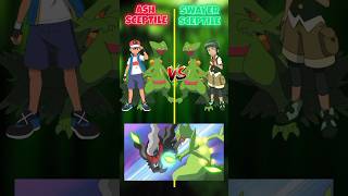 Ash Sceptile vs Swayers Sceptile pokemon shorts viral vfxgaurav [upl. by Weitzman]