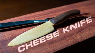 Making a Wooden Knife  How to make a wooden knife from scraps [upl. by Eduam744]