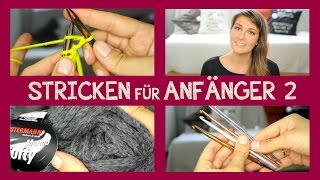 Stricken für Anfänger  Alle Infos TEIL 2 [upl. by Ainotahs]