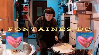 FONTAINES DC  IN THE MODERN WORLD NEW SONG  DRUM COVER [upl. by Dynah]