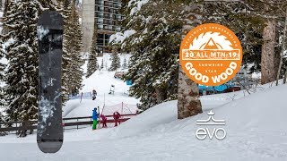 Endeavor BOD Review Men’s AllMountain Winner – Good Wood Snowboard Test 20182019 [upl. by Albin640]