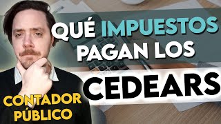 QUE IMPUESTOS PAGAN LOS CEDEARS 2022 🔥 IMPUESTO A LAS GANANCIAS BIENES PERSONALES ✅ AFIP ARGENTINA [upl. by Aitram]