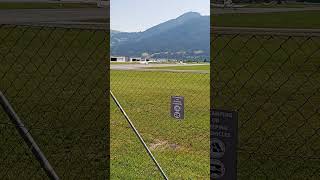 Flugplatz Zell am See  LOWZ lowz Zellamsee hohetauern flugplatz flugzeug airport airplane [upl. by Lletram]